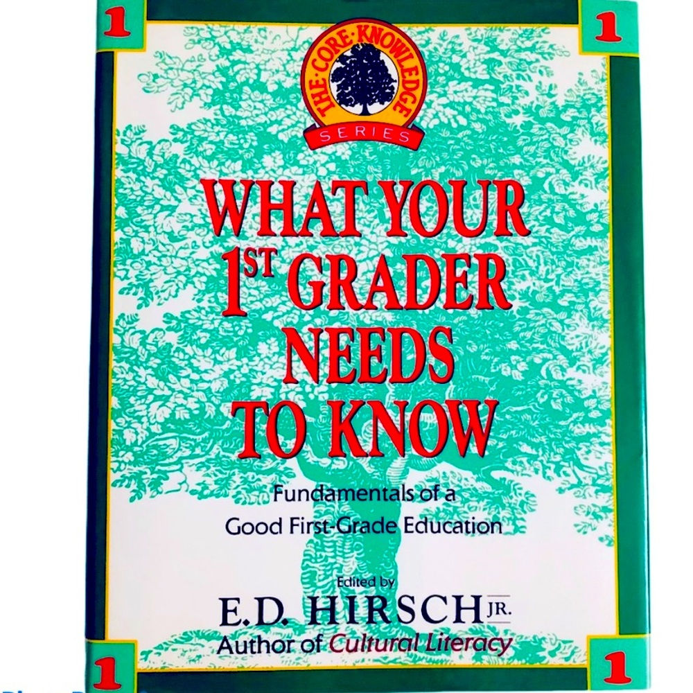 Book What Your 1st Grader Needs To Know Hardcover Book